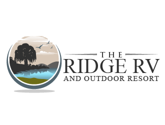The Ridge RV and Outdoor Resort  logo design by THOR_
