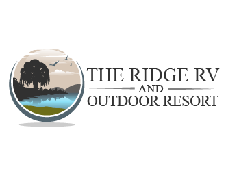 The Ridge RV and Outdoor Resort  logo design by THOR_
