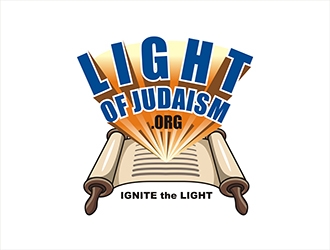 Light of Judaism.org logo design by gitzart
