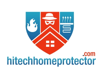 hitechhomeprotector.com logo design by PMG