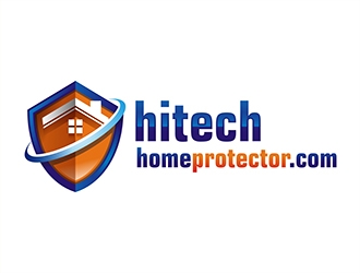 hitechhomeprotector.com logo design by gitzart
