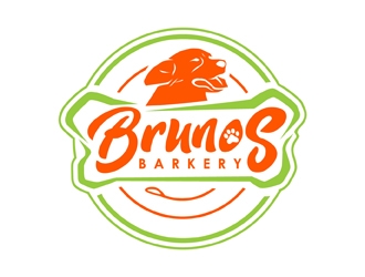 Brunos Barkery logo design by neonlamp
