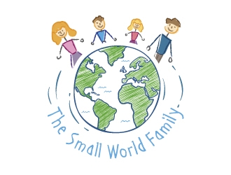 The Small World Family logo design by alxmihalcea