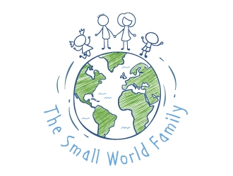 The Small World Family logo design by alxmihalcea