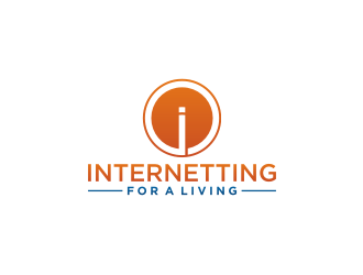 Internetting For A Living logo design by bricton