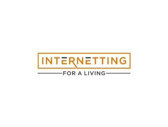 Internetting For A Living logo design by johana