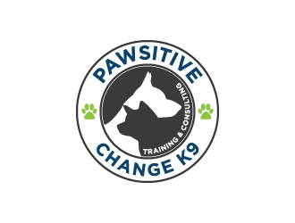 Pawsitive Change K9 Training & Consulting logo design by dhika