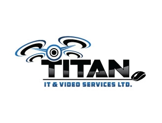 Titan IT & Video Services Ltd. logo design by Webphixo