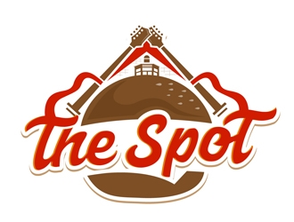 The Spot  logo design by DreamLogoDesign