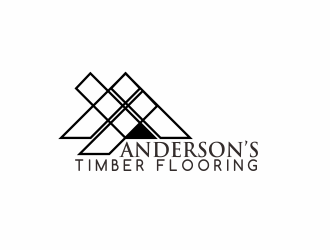 Andersons Timber Flooring logo design by bosbejo