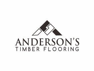 Andersons Timber Flooring logo design by bosbejo
