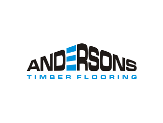 Andersons Timber Flooring logo design by mbamboex