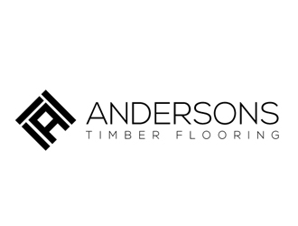 Andersons Timber Flooring logo design by logoguy
