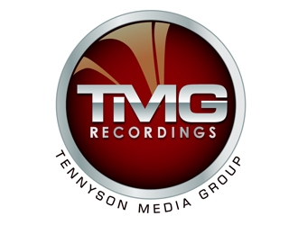 TMG RECORDINGS/TENNYSON MEDIA GROUP logo design by DreamLogoDesign