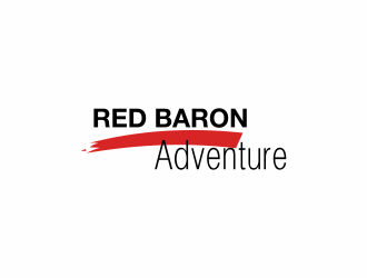 Red Baron Adventure logo design by haidar