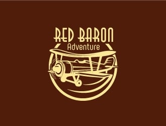 Red Baron Adventure logo design by usashi