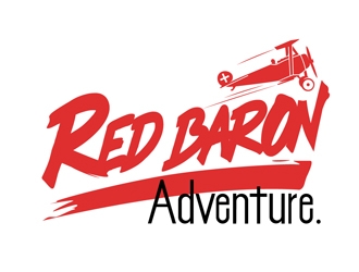 Red Baron Adventure logo design by DreamLogoDesign