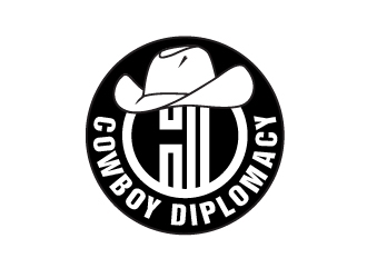 Cowboy Diplomacy logo design by Marianne