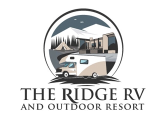 The Ridge RV and Outdoor Resort  logo design by logoguy