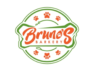 Brunos Barkery logo design by neonlamp