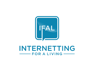 Internetting For A Living logo design by alby