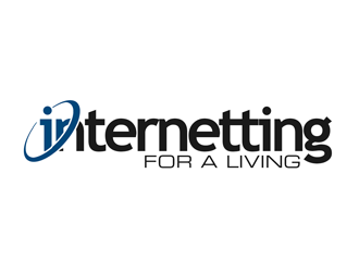 Internetting For A Living logo design by kunejo