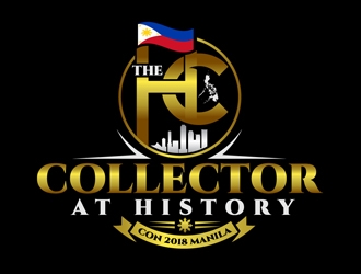 The HC Collector at HISTORY CON 2018   Manila logo design by DreamLogoDesign