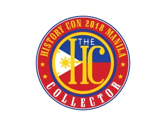 The HC Collector at HISTORY CON 2018   Manila logo design by Suvendu