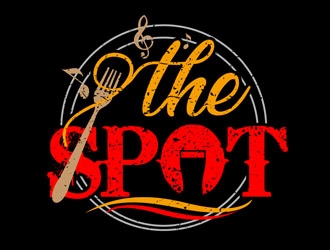 The Spot  logo design by DreamLogoDesign