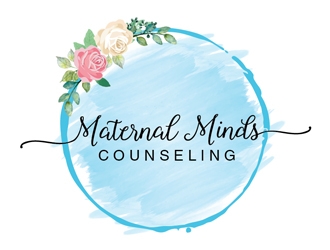 Maternal Minds Counseling logo design by Roma