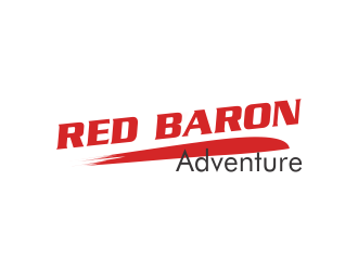 Red Baron Adventure logo design by tukangngaret