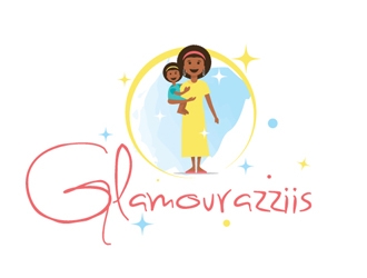 Glamourazziis logo design by logoguy