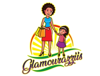 Glamourazziis logo design by logoguy