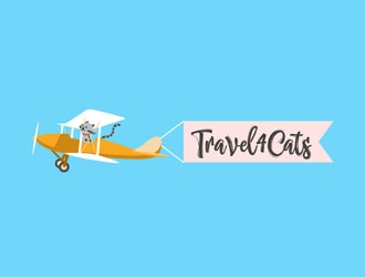 Travel4Cats logo design by LogoInvent