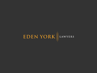 Eden York Lawyers logo design by ndaru