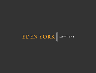 Eden York Lawyers logo design by ndaru