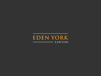 Eden York Lawyers logo design by ndaru