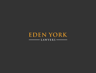 Eden York Lawyers logo design by ndaru