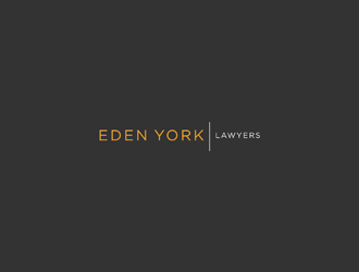 Eden York Lawyers logo design by ndaru