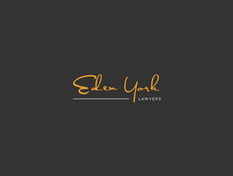 Eden York Lawyers logo design by ndaru
