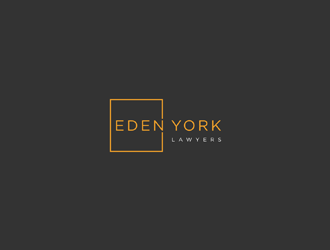 Eden York Lawyers logo design by ndaru