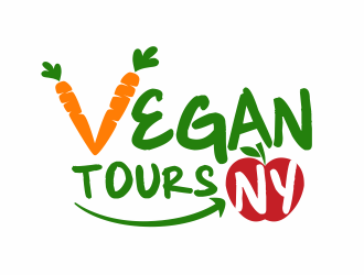Vegan Tours NY logo design by agus