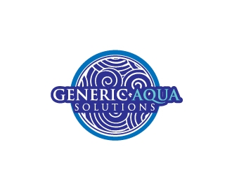 GENERIC AQUA SOLUTIONS logo design by samuraiXcreations