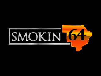 Smokin 64 logo design by akhi