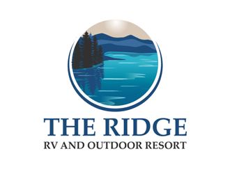 The Ridge RV and Outdoor Resort  logo design by megalogos