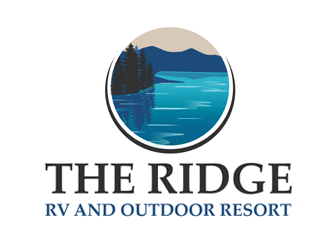 The Ridge RV and Outdoor Resort  logo design by megalogos