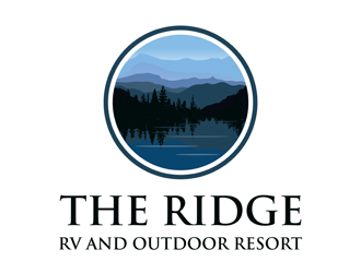 The Ridge RV and Outdoor Resort  logo design by logolady