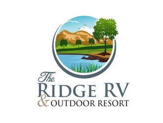 The Ridge RV and Outdoor Resort  logo design by amar_mboiss