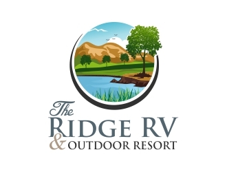 The Ridge RV and Outdoor Resort  logo design by amar_mboiss