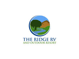 The Ridge RV and Outdoor Resort  logo design by rief
